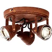 Brilliant Bente 26334/60 Tak-spotlights LED GU10 12 W Rostfärgad