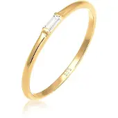 Elli PREMIUM Ring 'Topas' guldgul