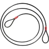 ABUS Cobra 10 - Cykellås Svart 180 cm