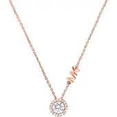 Michael Kors Collier - - Silver 925/1000 - Rosé - Elegant - Accessoire Kvinna
