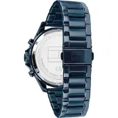 Tommy Hilfiger 1791720 herrklocka Blått armband Blå urtavla 46 mm + ask