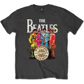 Ginza.se The Beatles: Unisex T-Shirt/Sgt Pepper (Grey) (Large)