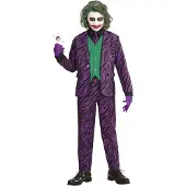 Widmann Evil Joker Barn Maskeraddräkt - X-Large