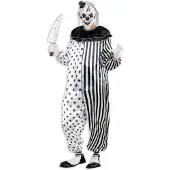 Widmann Mördar Pierrot Maskeraddräkt - Medium