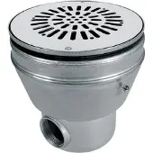 AstralPool Rostfritt 00275 Aisi316 Runt Poolbrunnsavlopp 2´´ Utlopp I Stålfoder Och Prefabricerad Pool