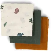 Done by Deer Muslinfiltar - 3-pack - Sea Freinds - - One Size - Muslinfilt