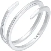 Elli Ring 'Geo' silver