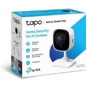 TP-LINK Tapo C110, IP-säkerhetskamera, inomhus, Trådlös, FCC, IC, CE, NCC, Bord, Vit, Svart