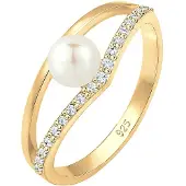 Elli Ring guld / pärlvit