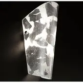 Selene Vägglampa Bloom, dimbar, Aluminium / grå / zink, Hall, Glas, Modern, Vägglampa, vägglampa inomhus