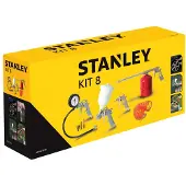 Stanley pneumatiskt verktygssats 8 delar