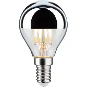 Paulmann LED-källa droppe till spegel 4,8 W 230 V 400 lm E14 2700 K silver dimbar