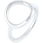 Elli Ring 'Kreis' silver