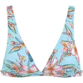 LASCANA Bikiniöverdel marinblå / ljusblå / gul / orange / ljusrosa