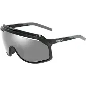 Bolle Shield Mens Matte Black Volt+ Cold White Polarized Chronoshield