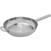 ComBekk SUS-Y Pro 151132 Uncoated Recycled Stainless Steel, frying pan, 32 cm