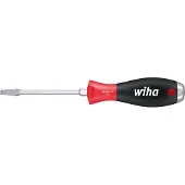Wiha Schlitzschraubendreher Stahlk. 4,5x0,8x90mm Soft-Finish Verkstad Spårskruvmejsel Klingbredd: 4.5 mm Klinglängd: 90 mm DIN ISO 2380