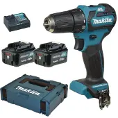 Makita DF332DSMJ, Pistolgreppsborrmaskin, 1 cm, 2,8 cm, 1 cm, 0,8 mm, 450 rpm