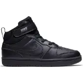 Nike Sneaker Court Borough Mid 2 - Svart Little Kids, storlek 33