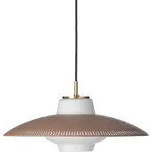 Warm Nordic Taklampa , Opal Shade, dimbara, Brun / rost, Matsal, Metall, Skandinavisk