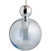 Ebb & Flow Glas pendellampa Uva L, dimbar, Blå, Vardagsrum / matsal, Glas, Skandinavisk, Pendellampa