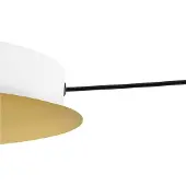 LEDS-C4 Design pendellampa Veneto, Genomskinlig / transpare, Vardagsrum / matsal, Syntetmaterial, Pendellampa