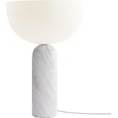 New Works Bordslampa , Kizu Large, Vit, Vardagsrum, Sten, Design