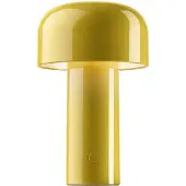 Flos Design bordslampa Bellhop, dimbar, Gul / orange, Vardagsrum / matsal, Syntetmaterial, Design, Bordslampa
