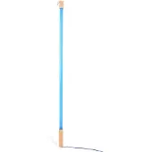 Seletti Golvlampa , Linea, Blå, Vardagsrum, Glas, Design