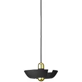 AYTM Design pendellampa Cycnus, dimbar, Svart, Vardagsrum / matsal, Aluminium / grå / zink, Design, Pendellampa