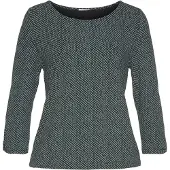 LASCANA Blus grön / svart