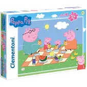 Pipsa Possu Maxipussel 24 bitar. Superfärgglad. Peppa Pig 240289