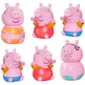 Gurli Gris Cuddly Pig Squirters Badleksak - 3 delar