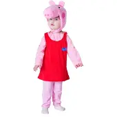 Ciao Srl. Greta Gris Maskeradkläder - Peppa Pig - Ciao Srl. - 4-5 år (104-110) - Maskeradkläder