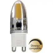Star Trading Illumination LED Klar G9, 1,8W