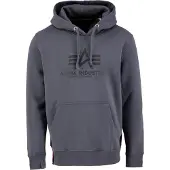 Alpha industries Sweatshirt mörkgrå / svart