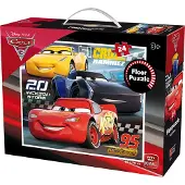 DESTOCK King Disney Disney Golvpussel Bilar 3 24 bitar, Golvpussel, Tecknade serier, Barn, Disney, 3 år(s), Pojke