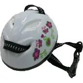 Mini Mommy Doll Cykelhjälm - Vit - - One Size - Docktillbehör