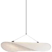 New Works Pendellampa Tense, dimbar, Vitt / opal, Vardagsrum / matsal, Syntetmaterial, Design