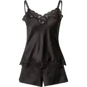Ralph Lauren Kort pyjamas 'SIGNATURE' svart