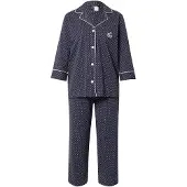 Ralph Lauren Bingham Pyjamas Med Långa ärmar