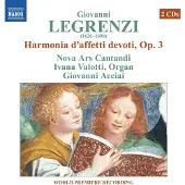 OUTHERE Legrenzi Giovanni: Harmonia D'affetti Devoti