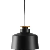 Herstal Taklampa , Svart, Matsal, Metall