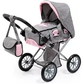 Bayer - Dolls Pram - City Star - Grey
