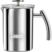 Bialetti 3990, Handhållen elektrisk mjölkskummare, Rostfritt stål, Rostfritt stål, 1000 ml, 1 l, 200 mm