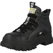 Buffalo Boots med snörning 'Aspha' svart / vit