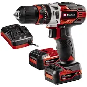 Einhell TE-CD 12/1 Li-i (2x2,0Ah) 2-växel-Slagborrmaskin batteri inkl. 2x batterier