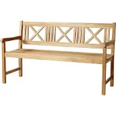 Cinas Rosenborg soffa teak 3-sits