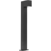 QAZQA Industriell golvlampa för utomhus svart 65 cm IP44 - Baleno