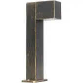 QAZQA Industriell fristående utomhuslampa antik guld 35 cm IP44 - Baleno